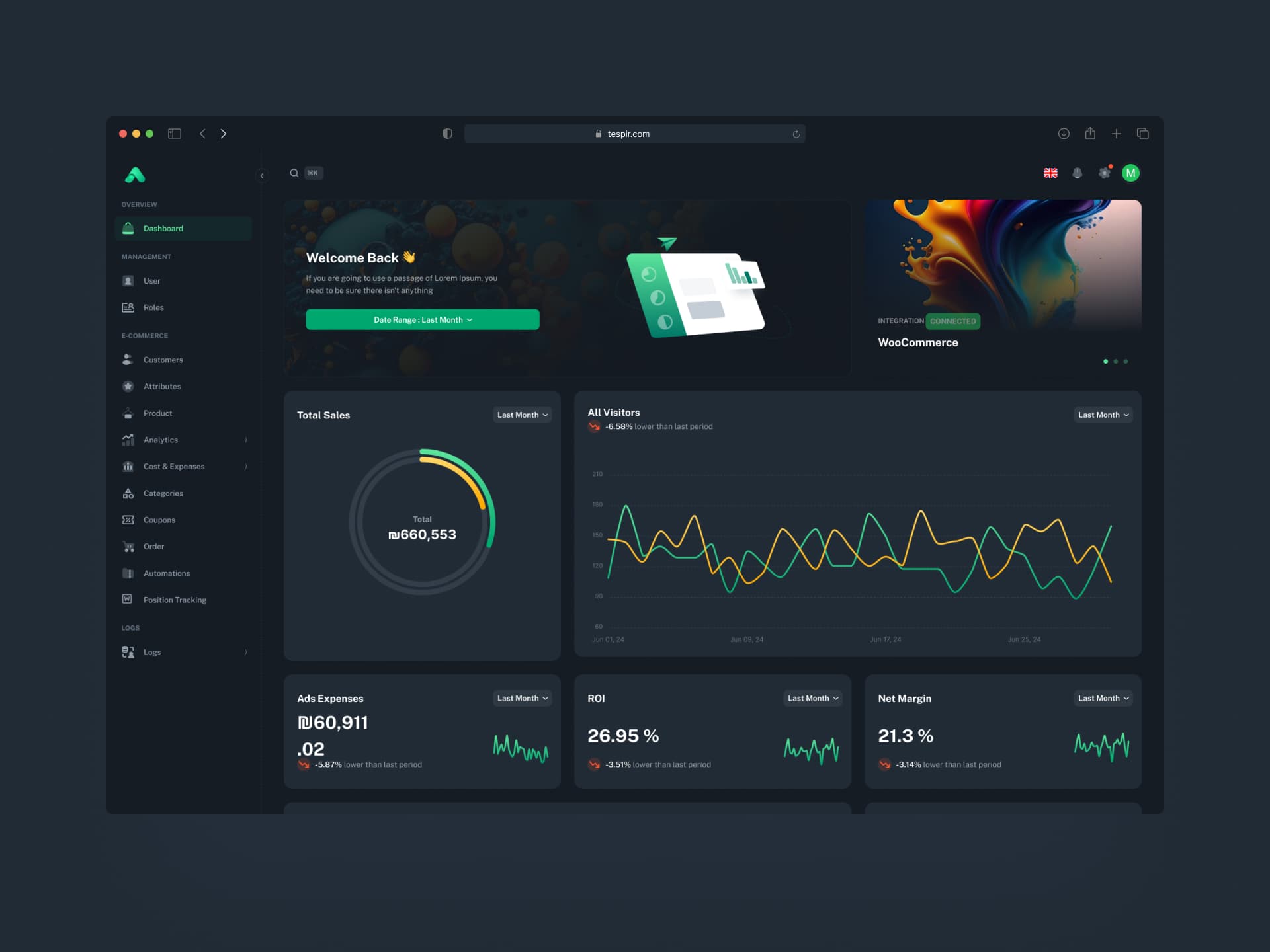 Analytics project preview
